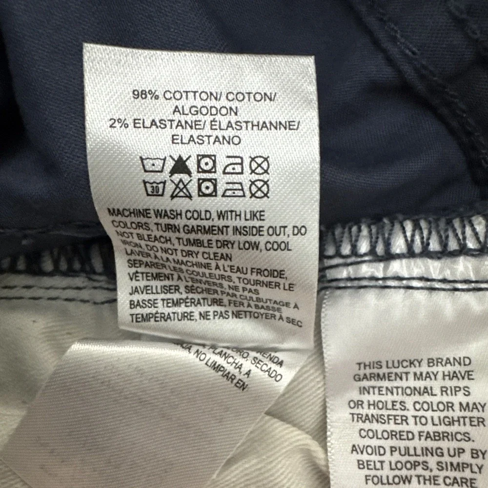 Lucky Brand 410 Athletic Straight Blue Colored Denim Pants‎ Mens NWT 29x30